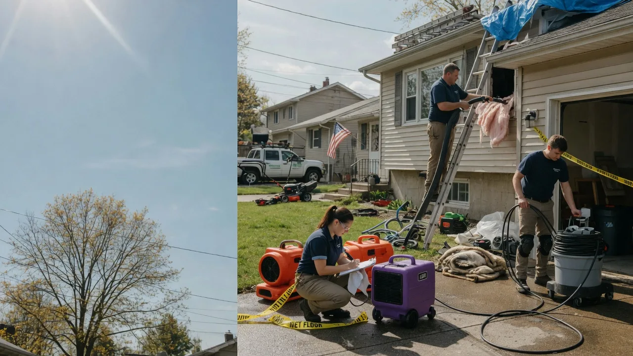 Emergency Water Removal in Crown City, OH near me